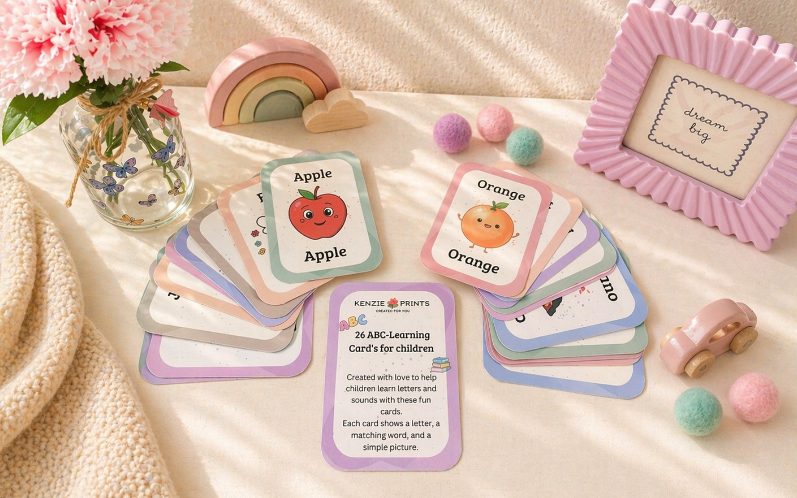 Alphabet Cards front design
